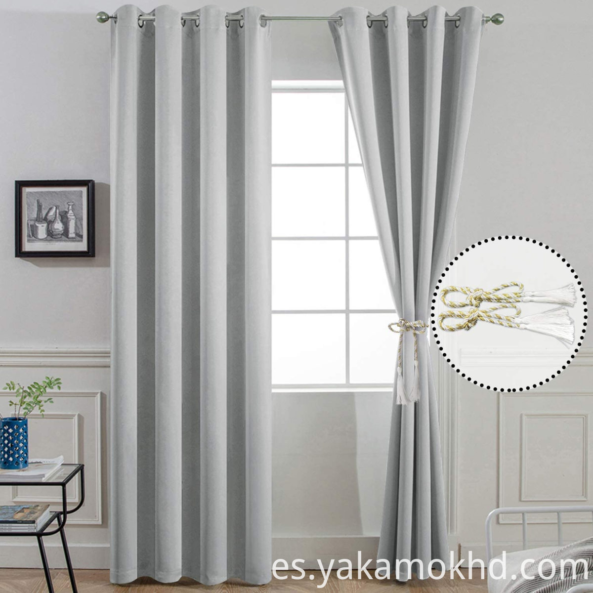 Cortinas opacas 84 pulgadas de largo Blackout Curtains 84 Inch Long